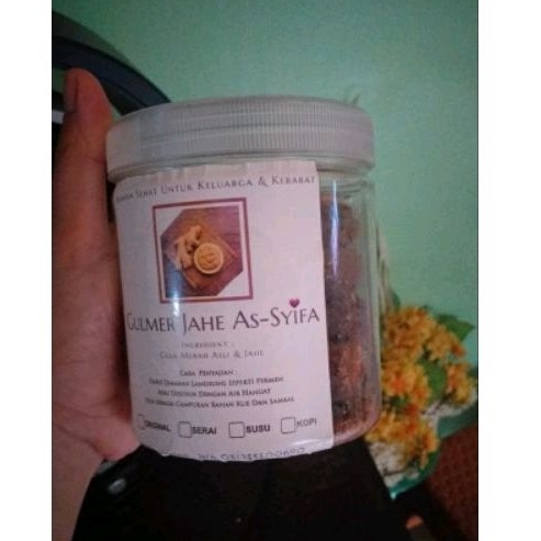 

gulmer jahe As-Syifa toples