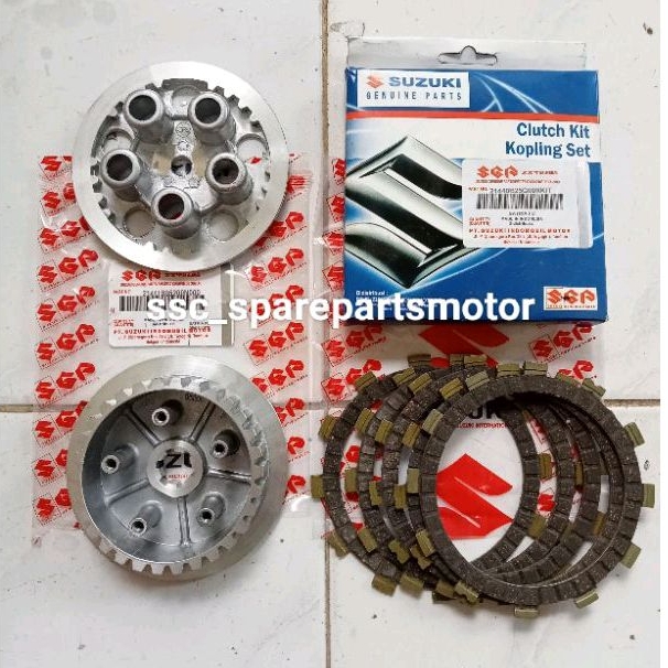 Plat Kopling + Rumah Kampas Kopling Satria Fu 150 Suzuki
