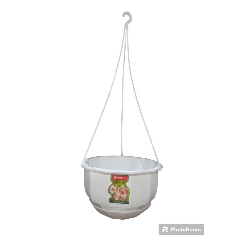 POT GANTUNG LION STAR WARNA PUTIH