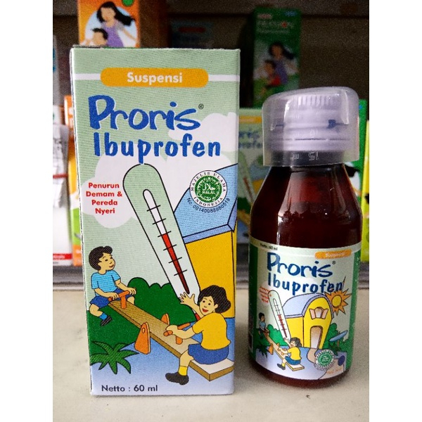 Proris Sirup 60 ml / Pereda Nyeri / Sakit Gigi / Sakit Kepala / Demam