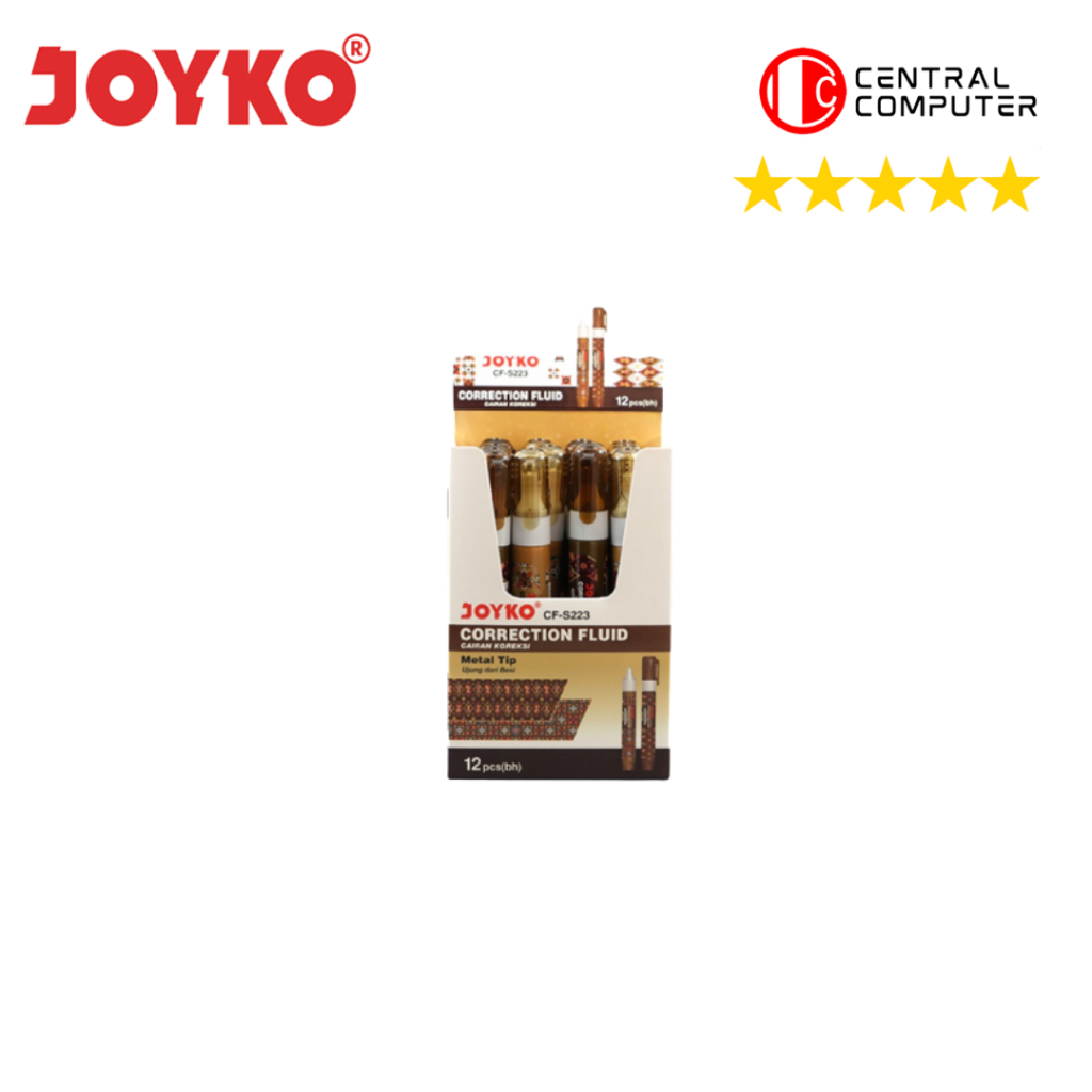 

JOYKO Correction Fluid - Tip Ex Cair Motif Batik CF-S223