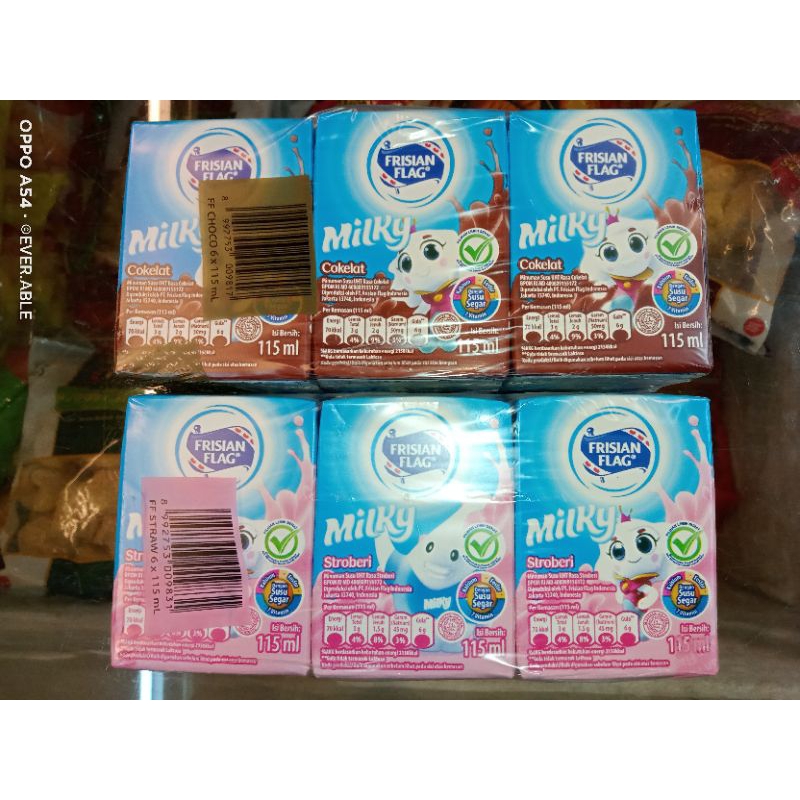 FRISIAN FLAG MILKY UHT 115 ML X 6