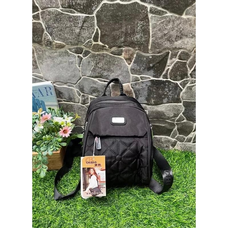 Tas chibao ransel wanita kode 00461-22(bahan kanvas)