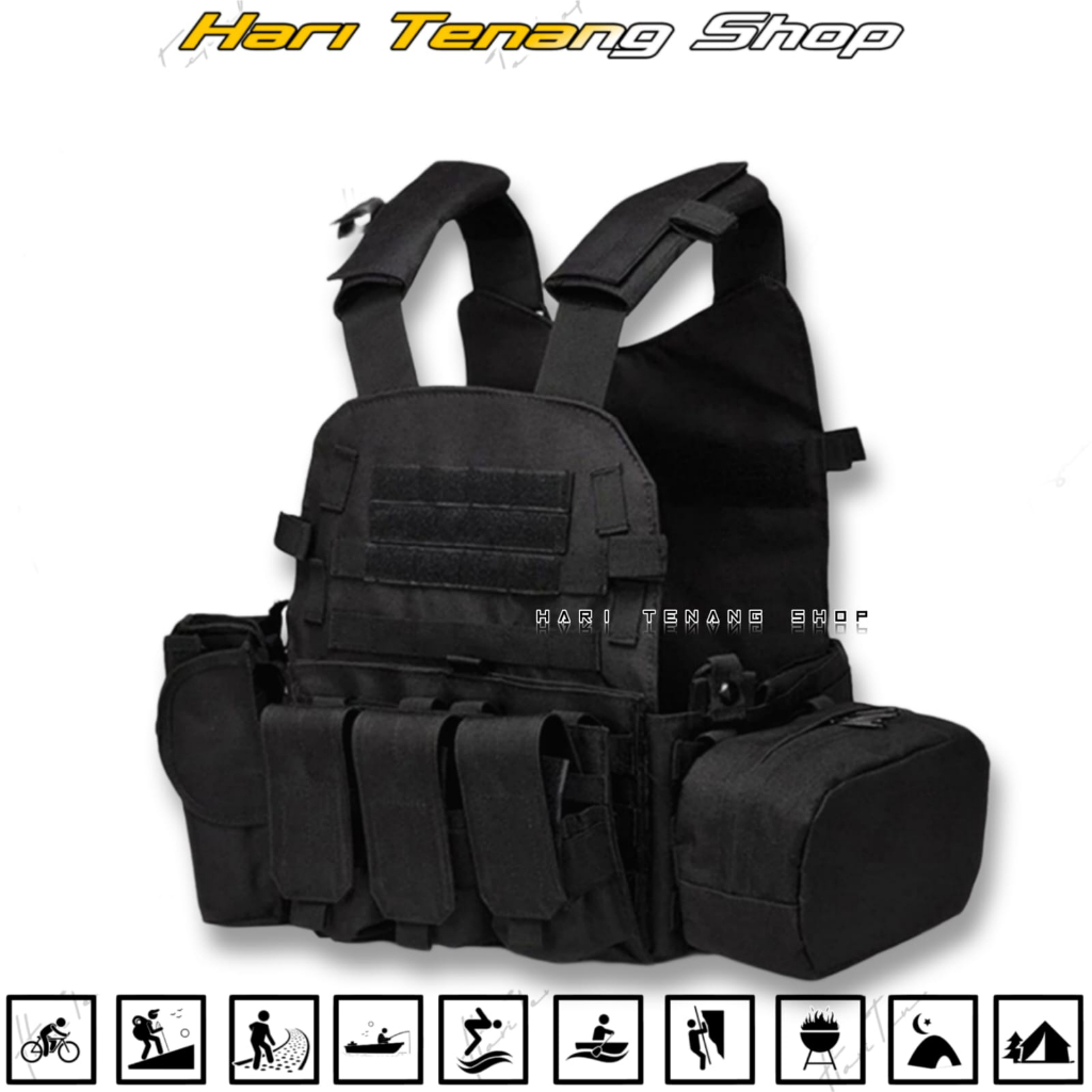 rompi tactical/rompi pria/body vast/rompi mag/rompi import