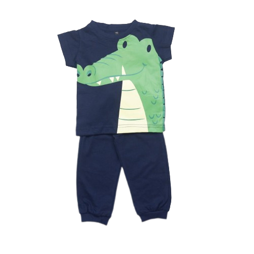 PAJAMAS BABY TEES PINEAPPLE SET JOGER ANIMAL 6 Bulan - 4 Tahun Setelan Anak Unisex