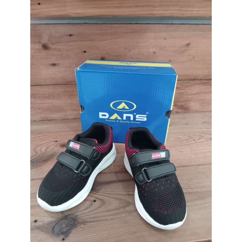 Sepatu anak pria Dans bredon hitam