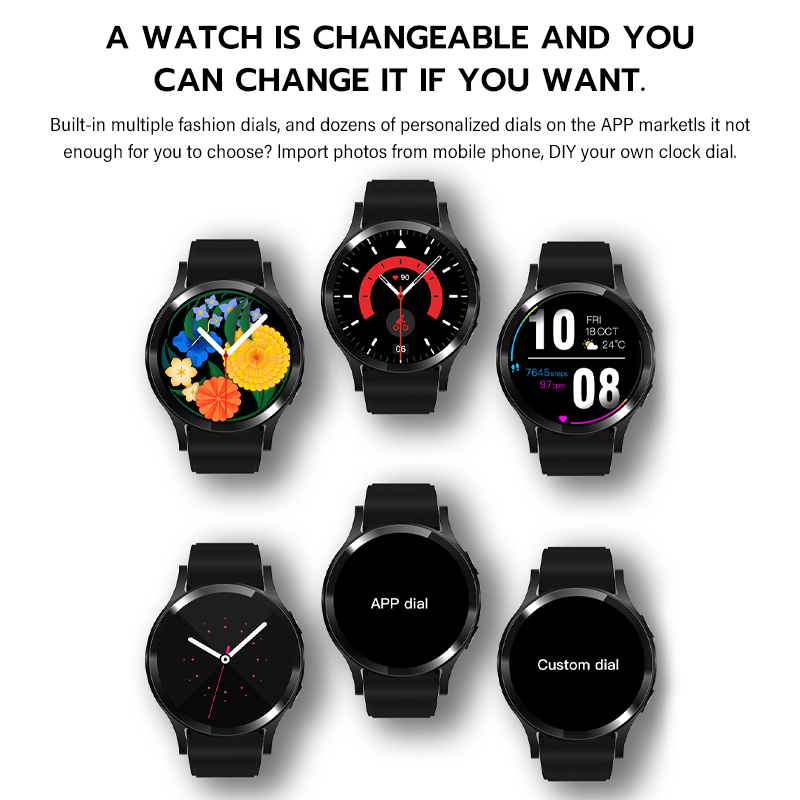 【COD】Skytime F8 1.39inch Full HD IPS Color Circle Sports Waterproof Bluetooth SmartWatch Fitness Tracker Wristband Heart Rate Sleep Smart Watch - SW37