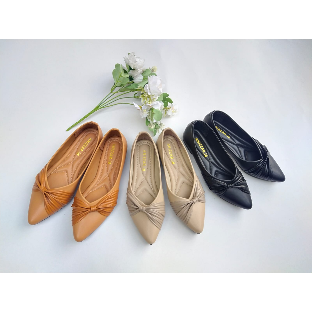 Garansi Anizzar.Id Sepatu Flat Shoes Wanita