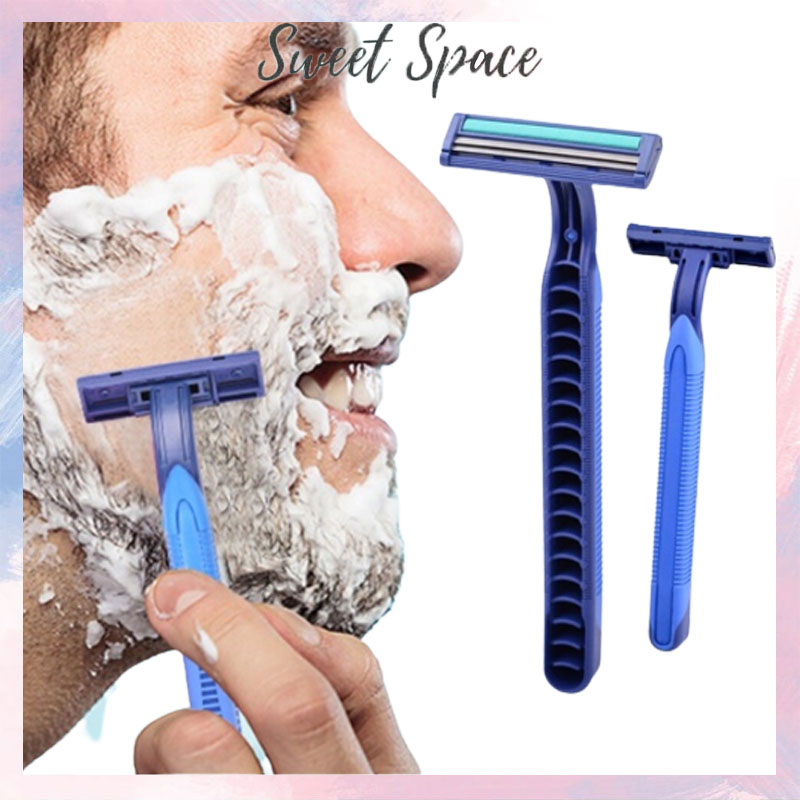 ALAT CUKUR KUMIS JENGGOT RAZOR ULTRA 2 DAN 3 MATA PISAU [SWEETSPACE]