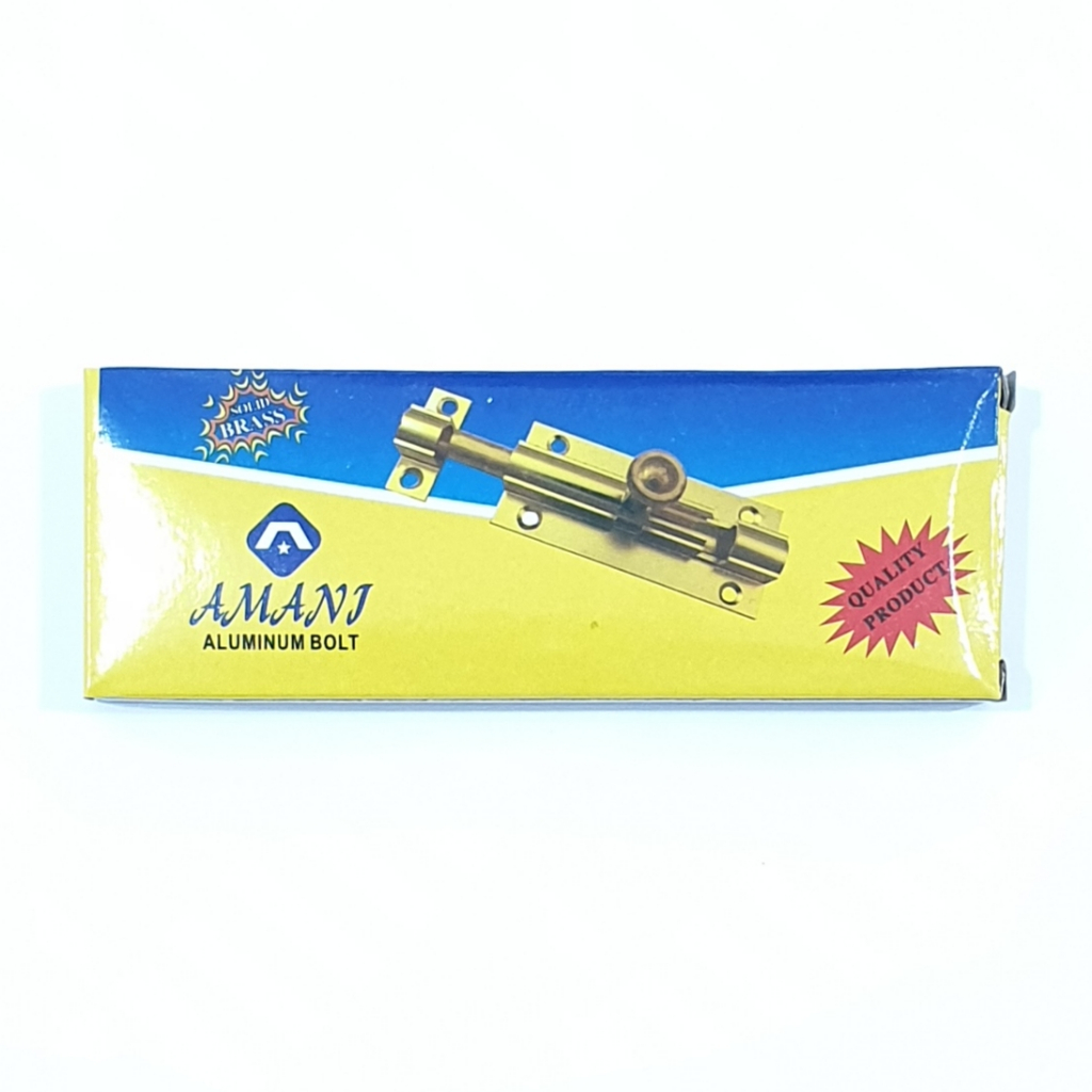AMN Grendel Aluminium 4&quot; Gerendel Selot Slot 4 Inch Pintu Jendela Murah Berkualitas Bagus