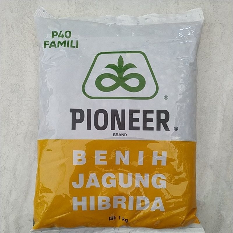 benih jagung P40 FAMILI 1kg benih jagung hibrida pioneer P40