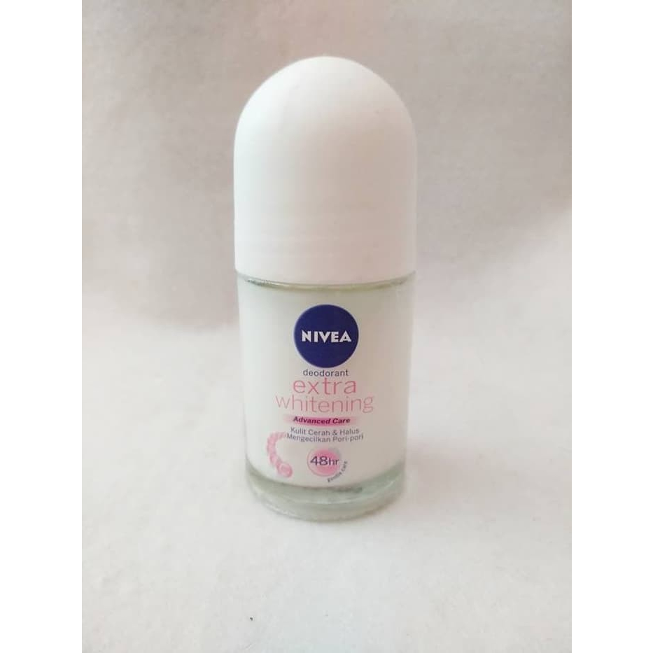 ✿ELYSABETHME✿ 𝓷𝓲𝓿𝓮𝓪 Nivea deodorant rol on anti bau badan biang keringat ketiak putih cerah wangi seharian