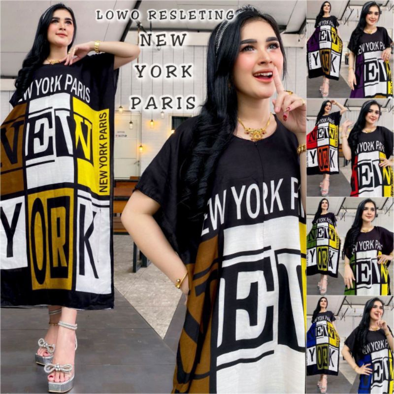 daster lowo jumbo newyork hitam busui friendly resleting depan model terbaru harga murah wanita kekinian