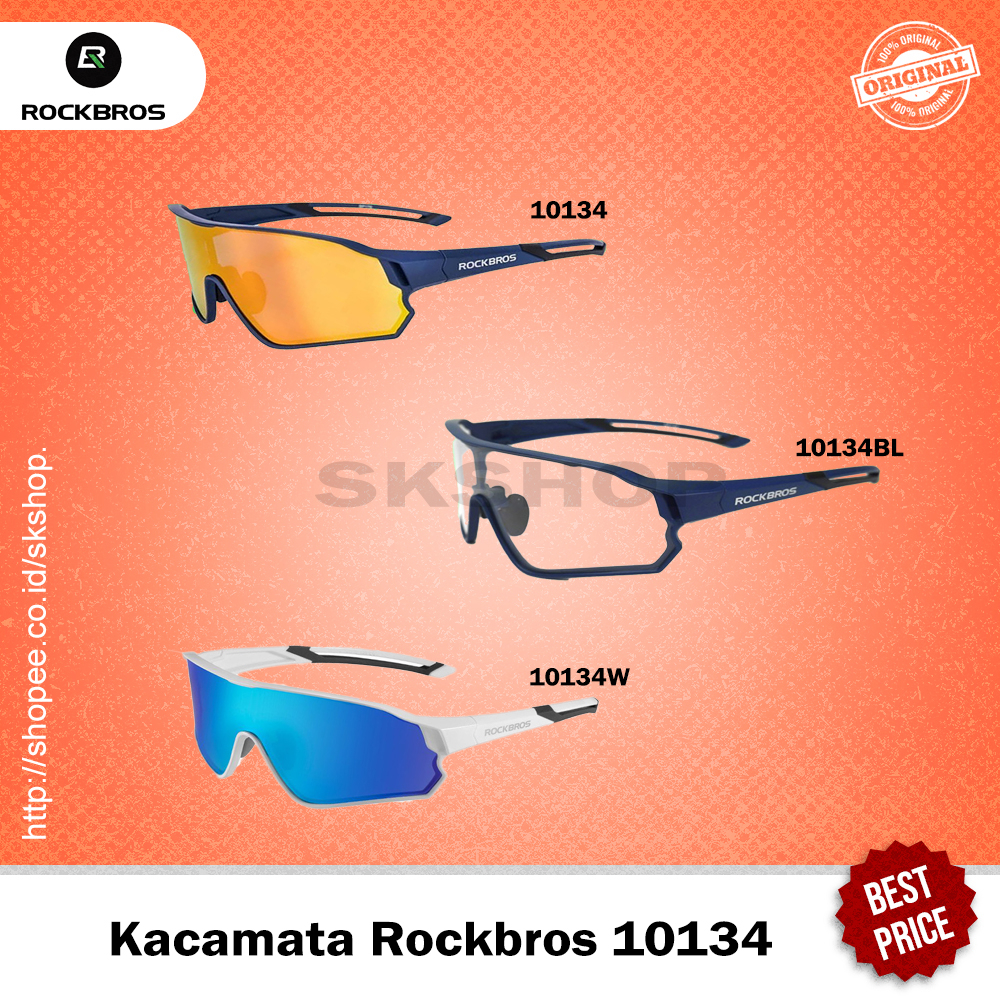 Kacamata Sepeda Gowes ROCKBROS 10134 Polarized Sunglasses UV400