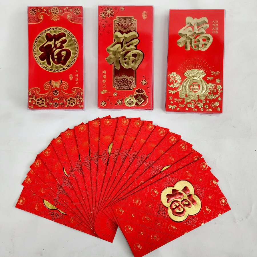 

Angpao Imlek Box Isi Banyak Angpau Merah