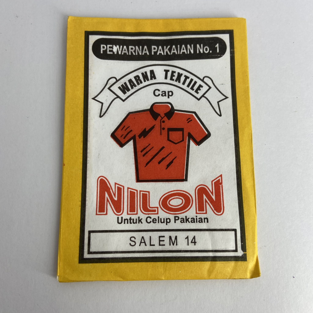 Wenter Wantex NILON Warna SALEM Bubuk Powder Serbuk Wantek Pewarna Textil Kain Pakaian Baju Kaos Cel