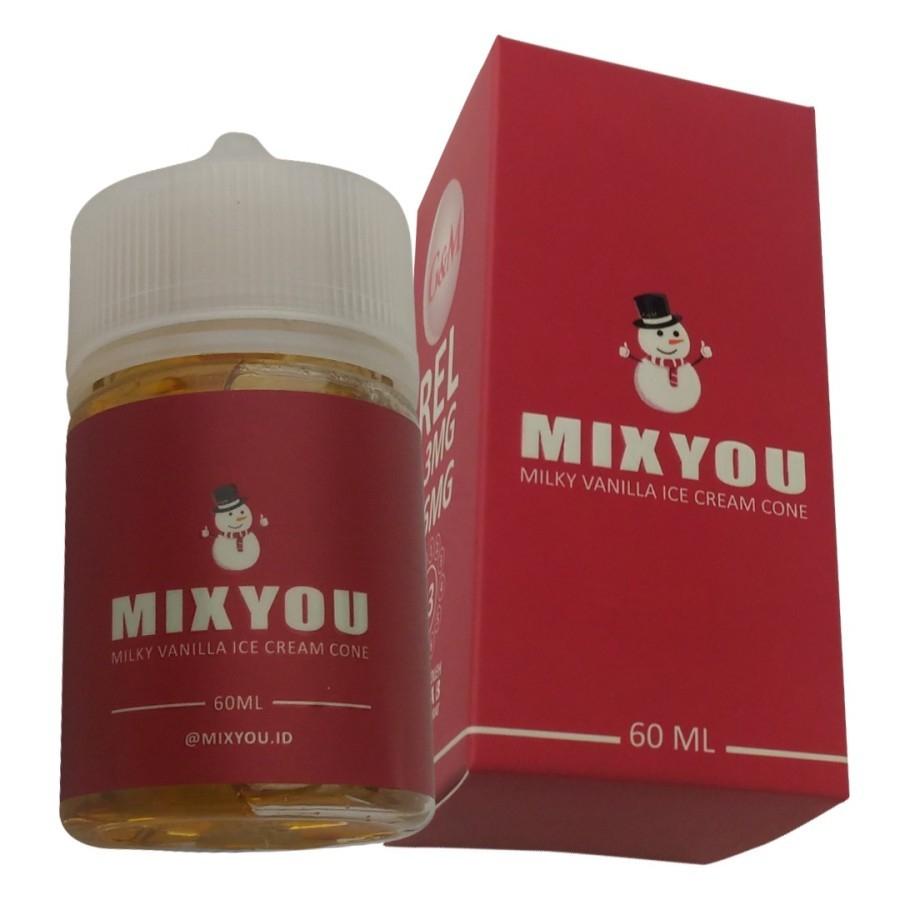 Mix You Milky Vanilla Ice Cream Cone by G&amp;M x Znake Distribution