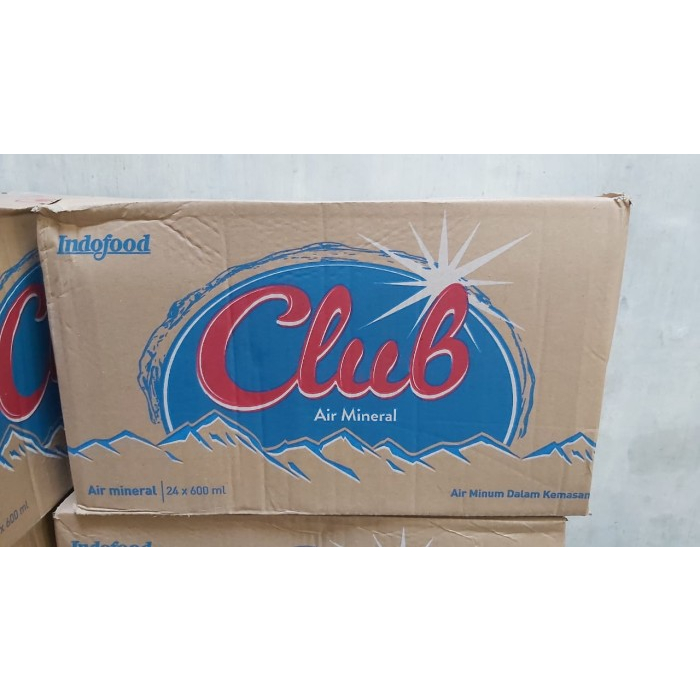 AIR MINERAL CLUB BOTOL 600 ML DUS ISI 24
