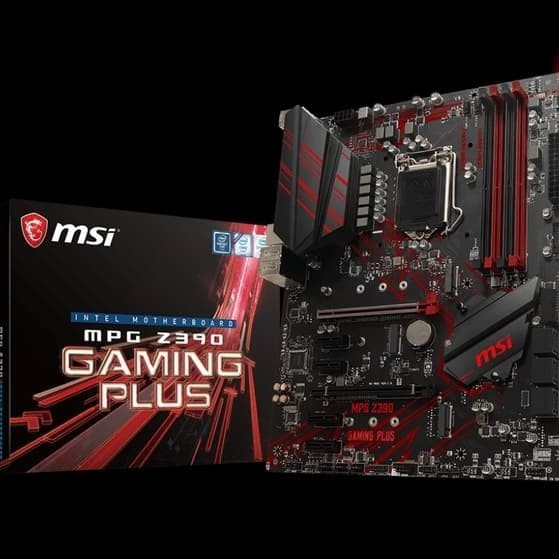 GROSIR MSI MPG Z390 Gaming Plus LGA 1151 Coffeelake Motherboard