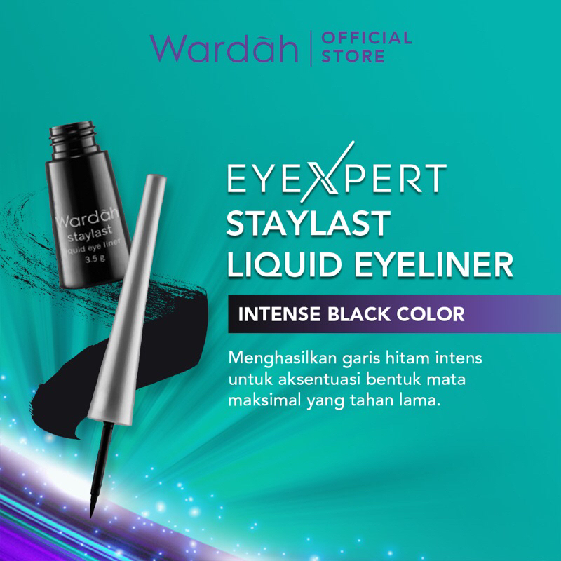 Wardah Eyexpert Staylast Liquid Eyeliner 3.5 | Waterproof Eyeliner