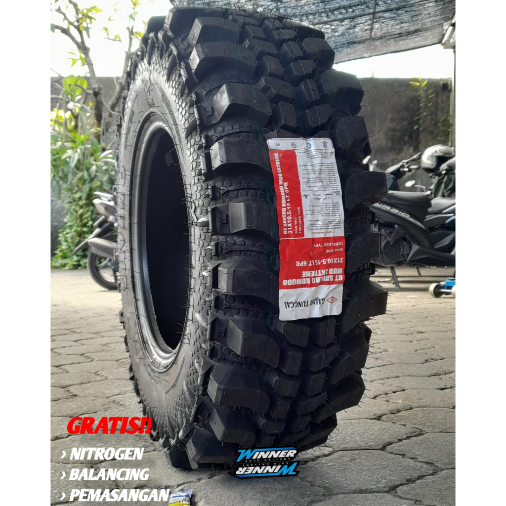 Ban Mobil GT Savero Komodo 31X10,5 R15 Mud Xtream