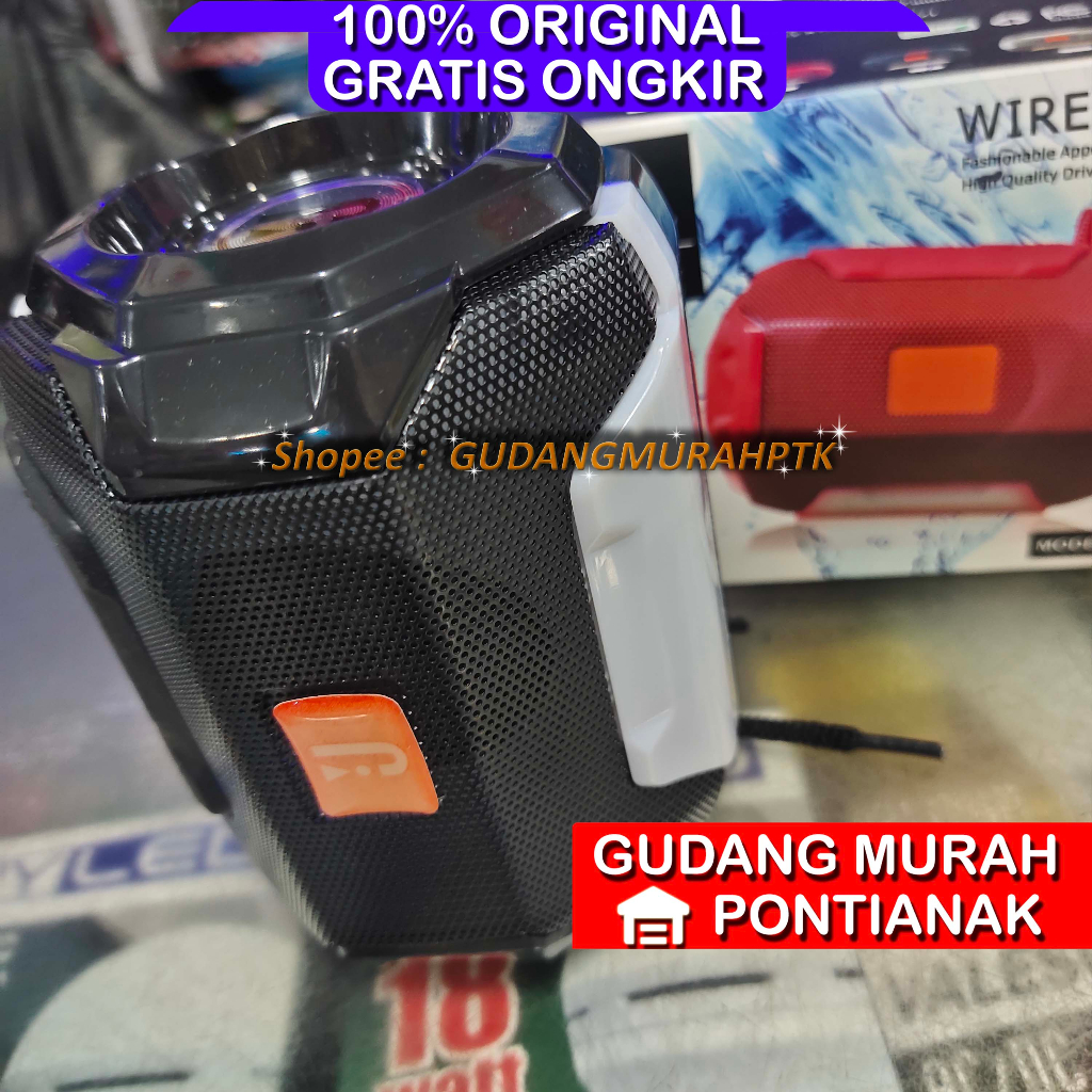 Salon Bluetooth Mobile Charge Speaker Portable WARNA RANDOM / ACAK J Bundar Segi Model T 162K Suara Nyaring dan bersih