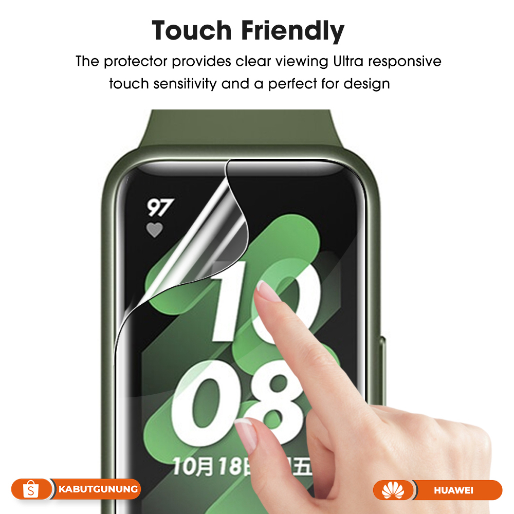 Anti Gores Screen Protector TPU Pelindung Layar for Huawei Band 7