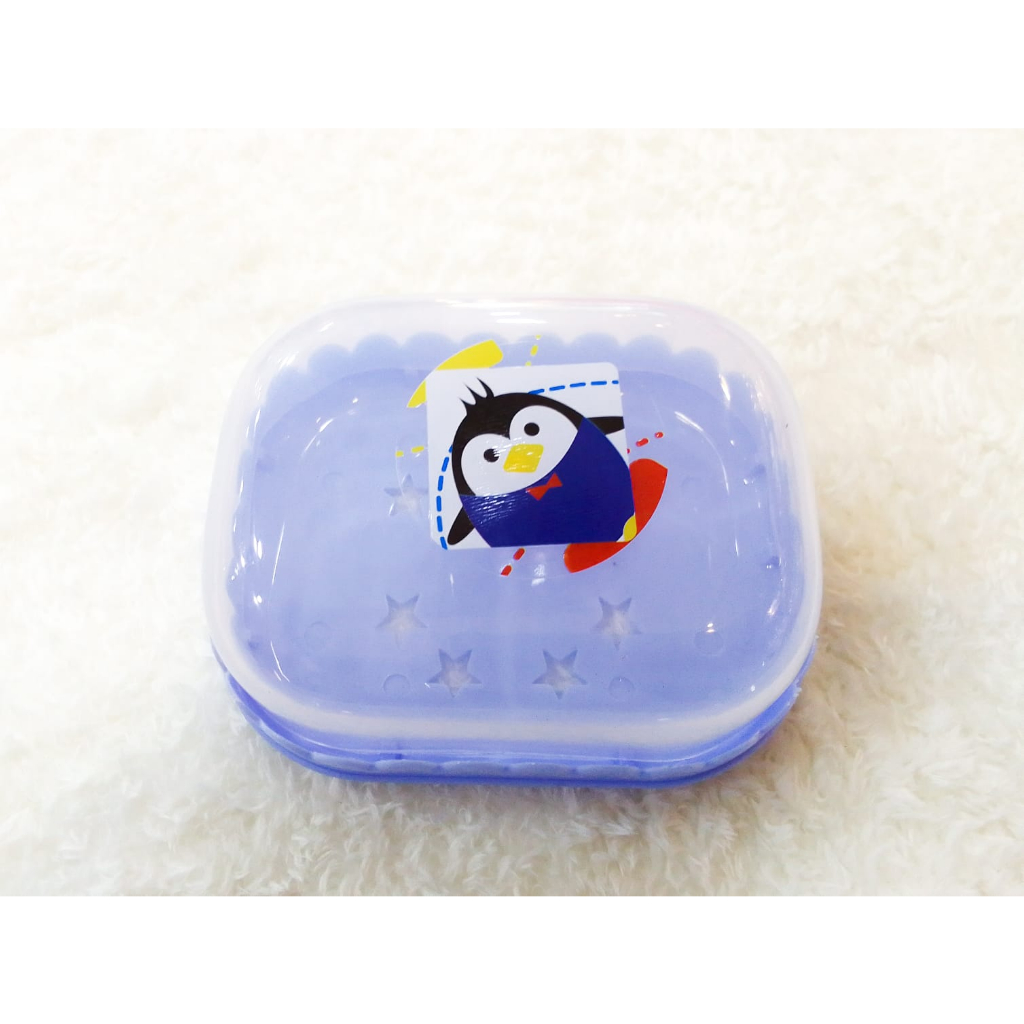 Lusty Bunny Soap Case / Tempat Wadah Sabun Anti Pecah - Bayi &amp; Anak KOTAK SABUN PLASTIK TRANSPARANT