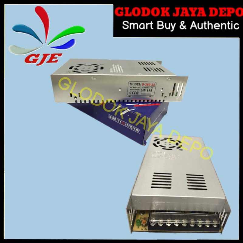 ADAPTOR JARING POWER SUPPLY 24V 15A