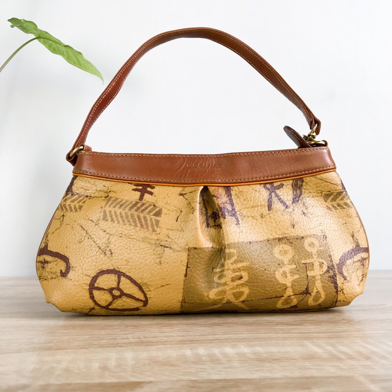 TAS SHOULDER MINI KULIT ASLI MODEL UNIK (CAPACCI)