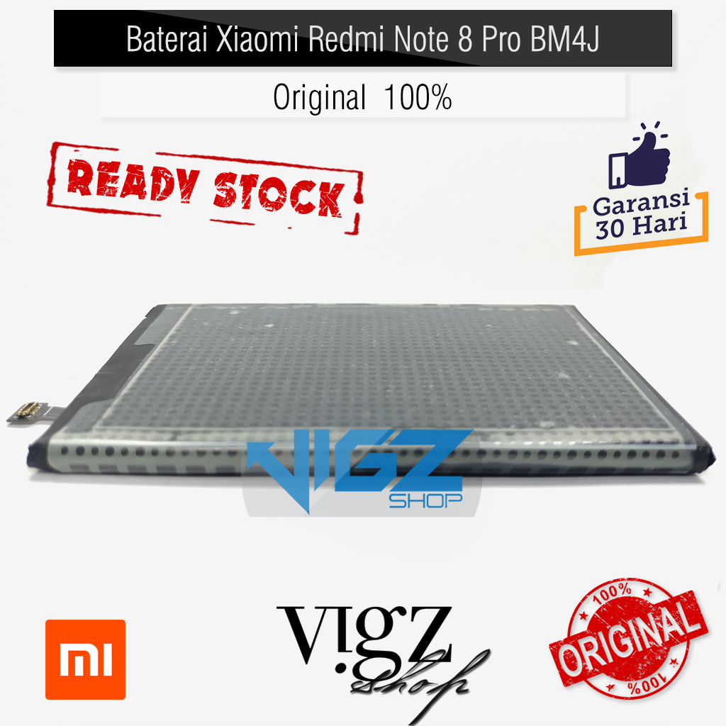 Baterai Xiaomi Redmi Note 8 Pro BM4J Original 100% Batre Battery