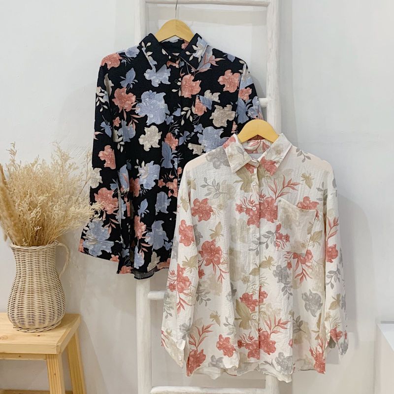 FLORAL shirt / kemeja motif bunga