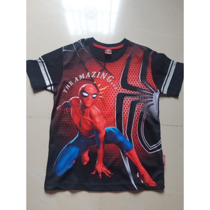 Preloved kaos Spiderman Marvel Nevada