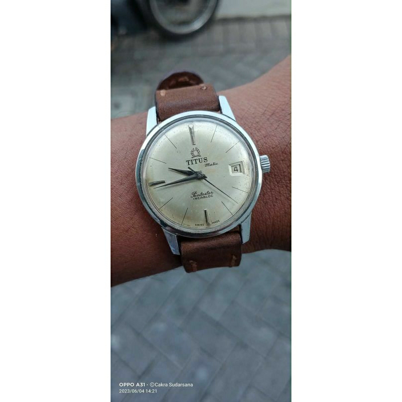 Jam Tangan Titus Automatic Original