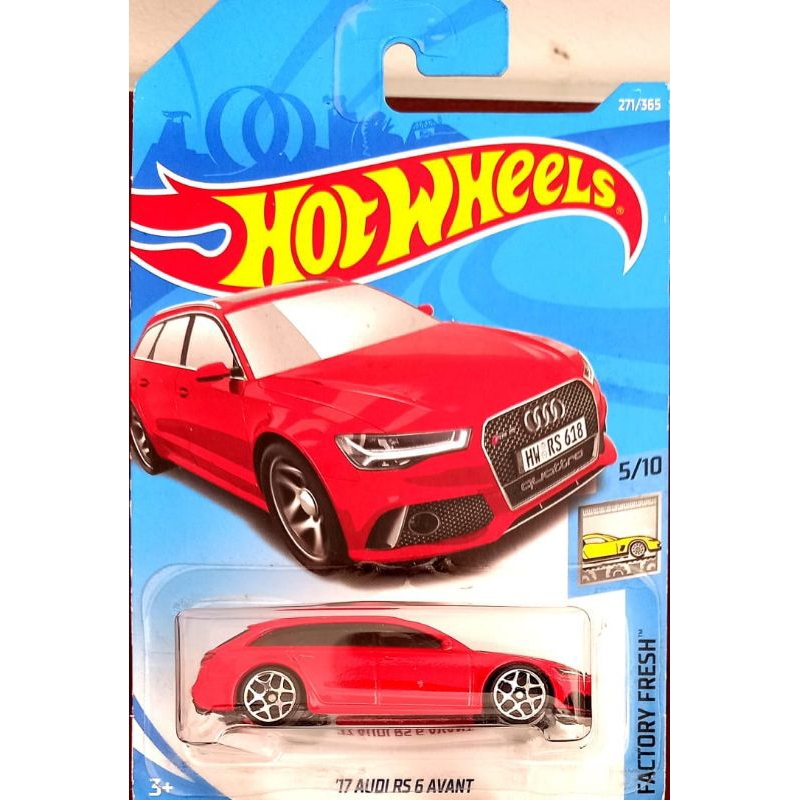 HOT WHEELS '17 AUDI RS 6 AVANT