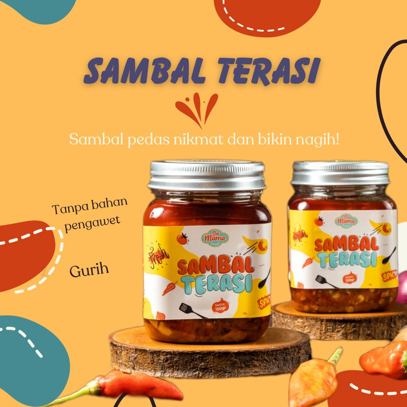 

Sio Mama - Sambel Terasi - Sambel Penyetan Terenak - 200gr
