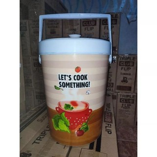 COD 3 KG RICE BUCKET 30 L TERMOS NASI THERMOS ES DINGIN PANAS NAIBA BLUE SHARK MERK RANDOM GROSIR GU
