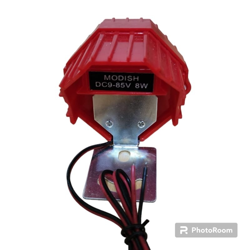 LAMPU TEMBAK SOROT LED SPION MOTOR 4 MATA body ABS HARGA 1 PCS