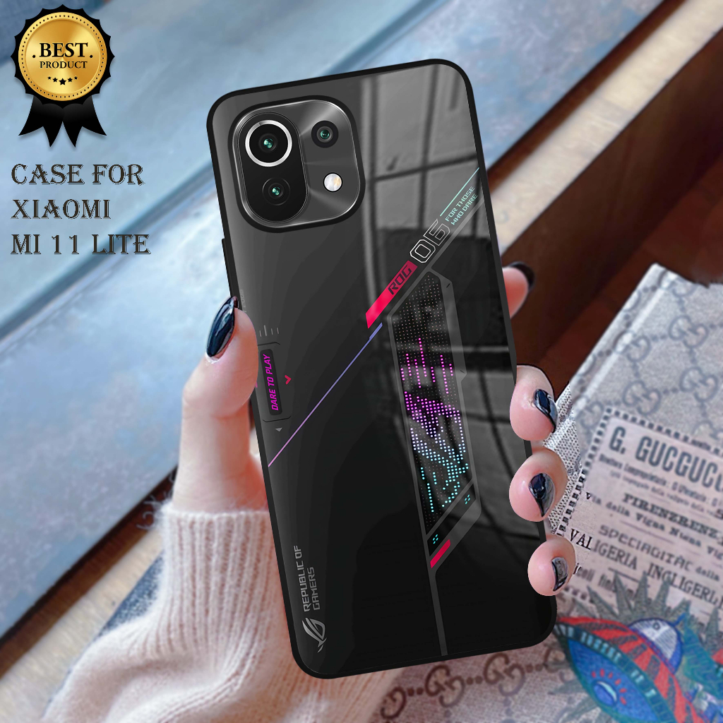 Case Kilau [MC20] Xiaomi Mi 11 Lite | Casing Hp xiaomi Mi 11 Lite Pic HD | Motif Rog New | Maro_Fash