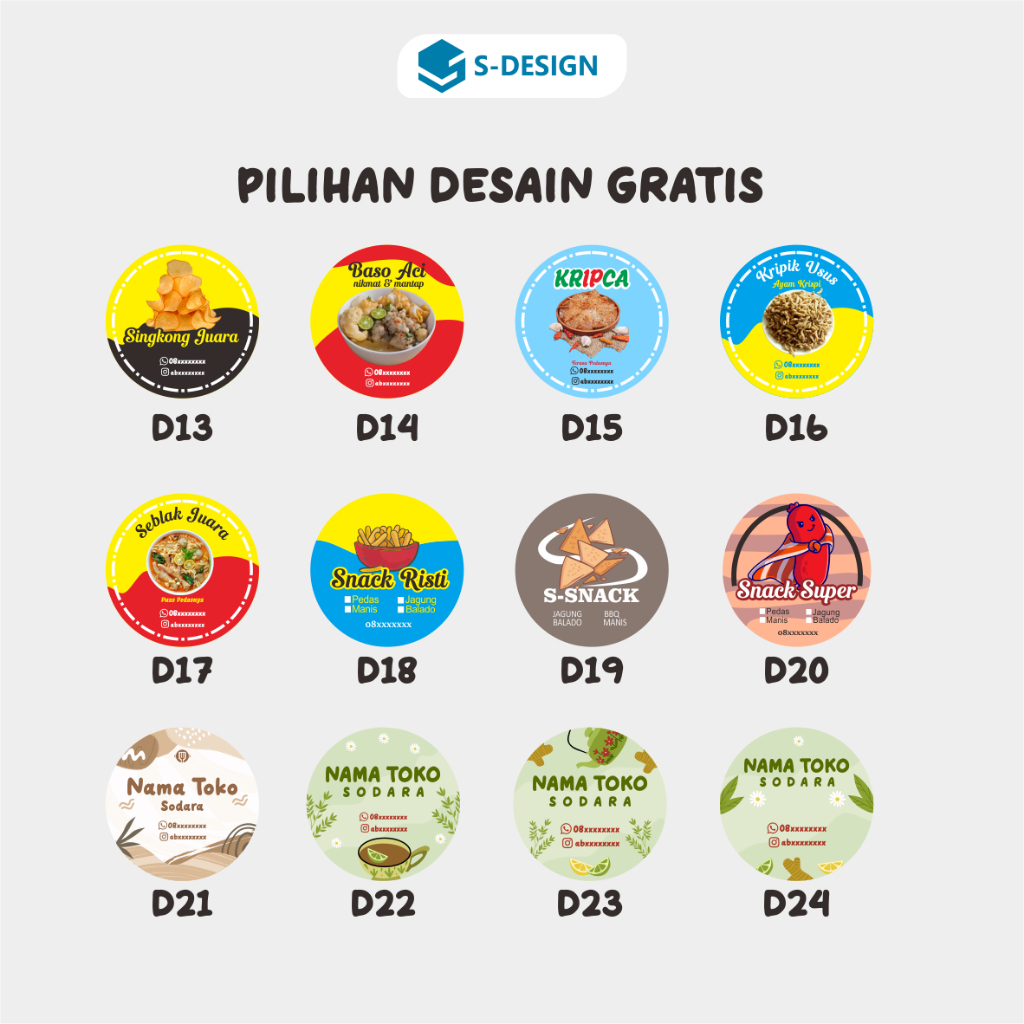 

RK STIKER PAKET 100PCS / STIKER LABEL / STIKER CUSTOM / STICKER LABEL / STICKER CUSTOM / STIKER