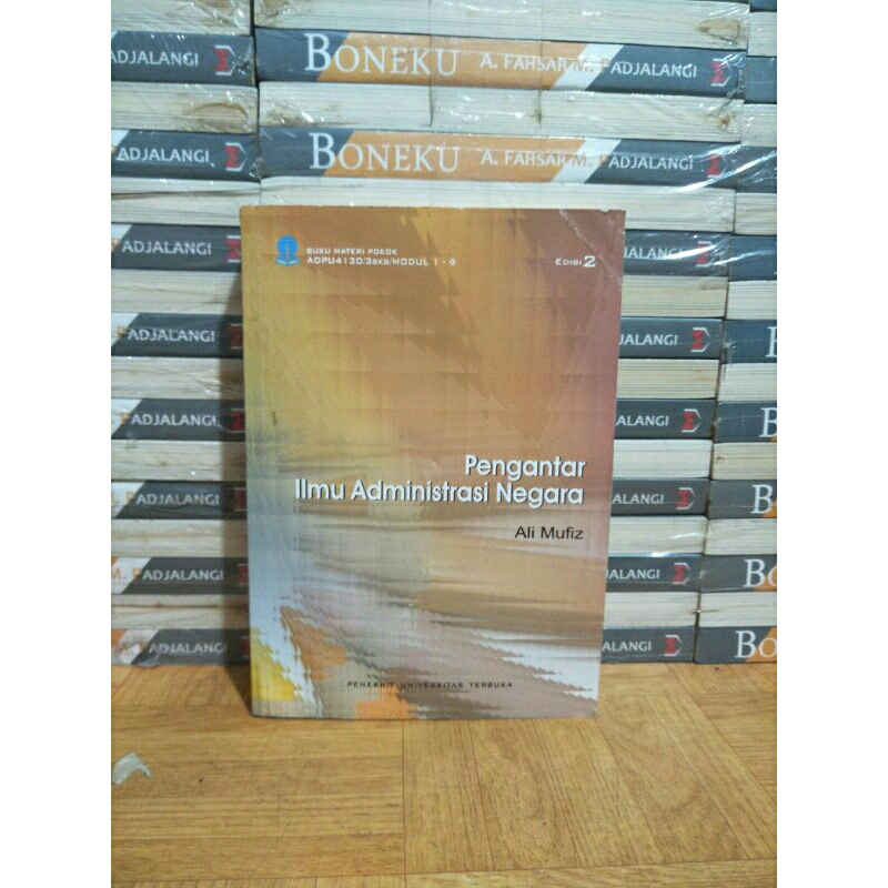 BUKU ORI - PENGANTAR ILMU ADMINISTRASI NEGARA