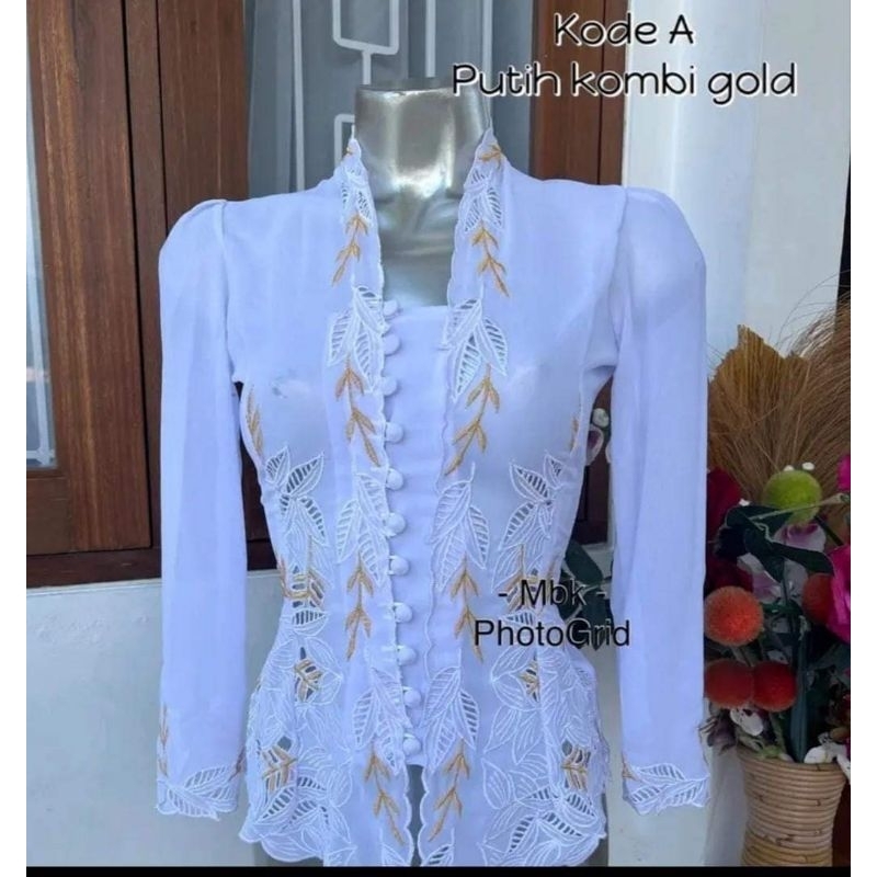 kebaya bordir jadi A10