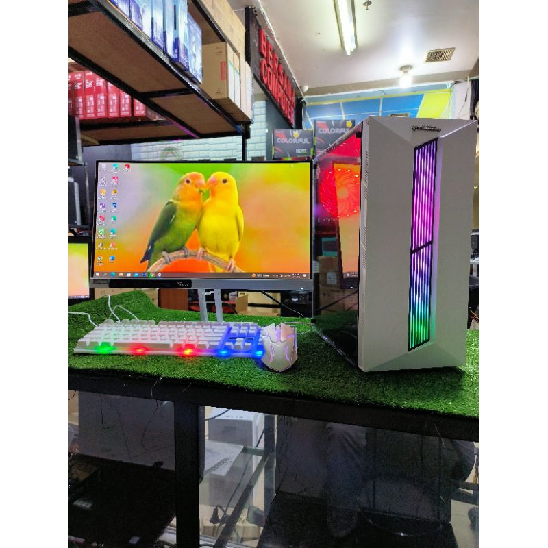 Satu Paket PC gaming Core i7  |Ram 16gb | Ssd 120 gb | Hardisk 1Tera| Monitor 22in |Siap pakai