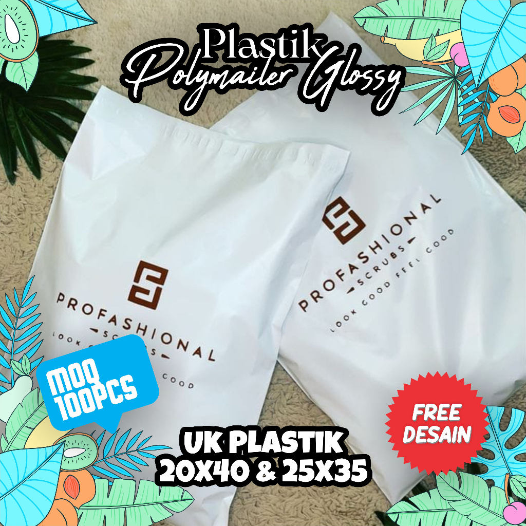

Plastik Polymailer Custom Sablon Gratis Desain Murah