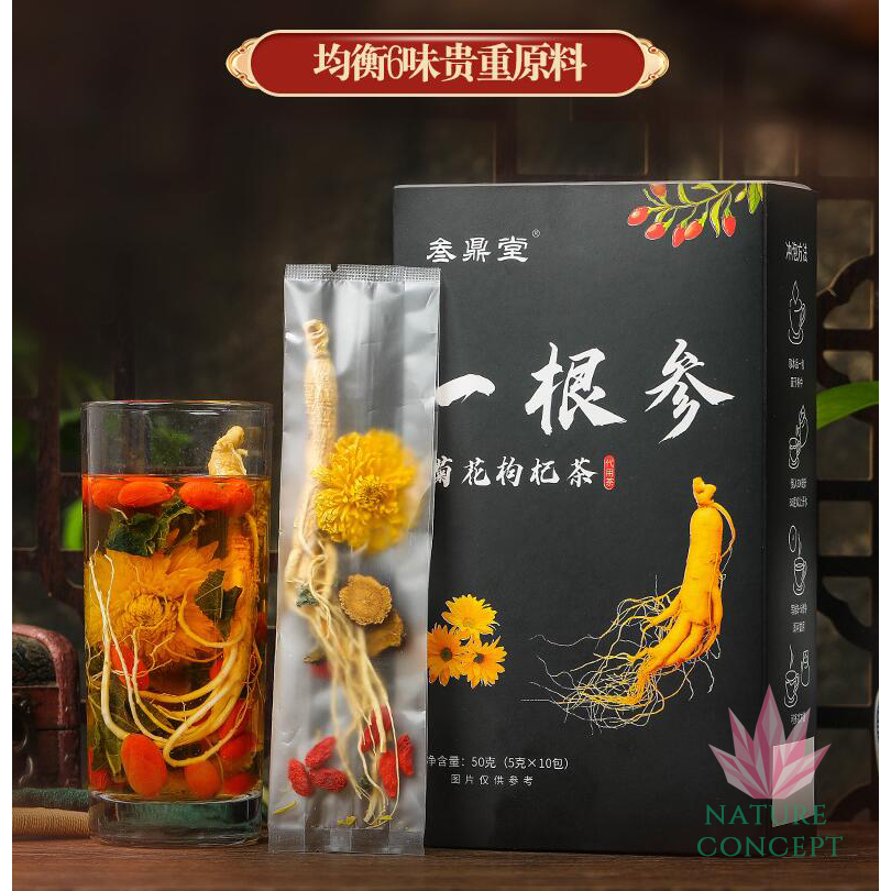 Teh Ginseng Asli Goji Berry Chrysanthemum Sehat Berkhasiat Termurah