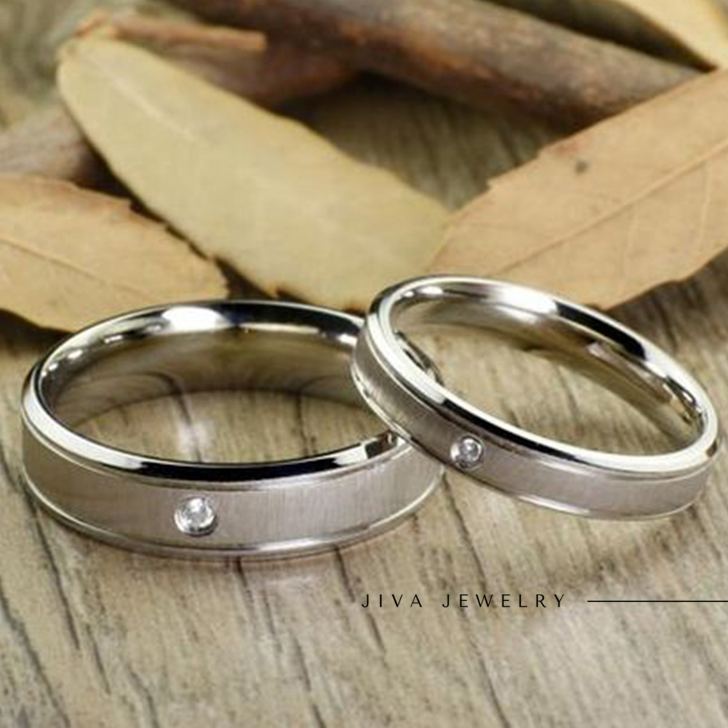 CINCIN KAWIN TUNANGAN NIKAH SINGLE COUPLE PERAK PRIA/WANITA - J158