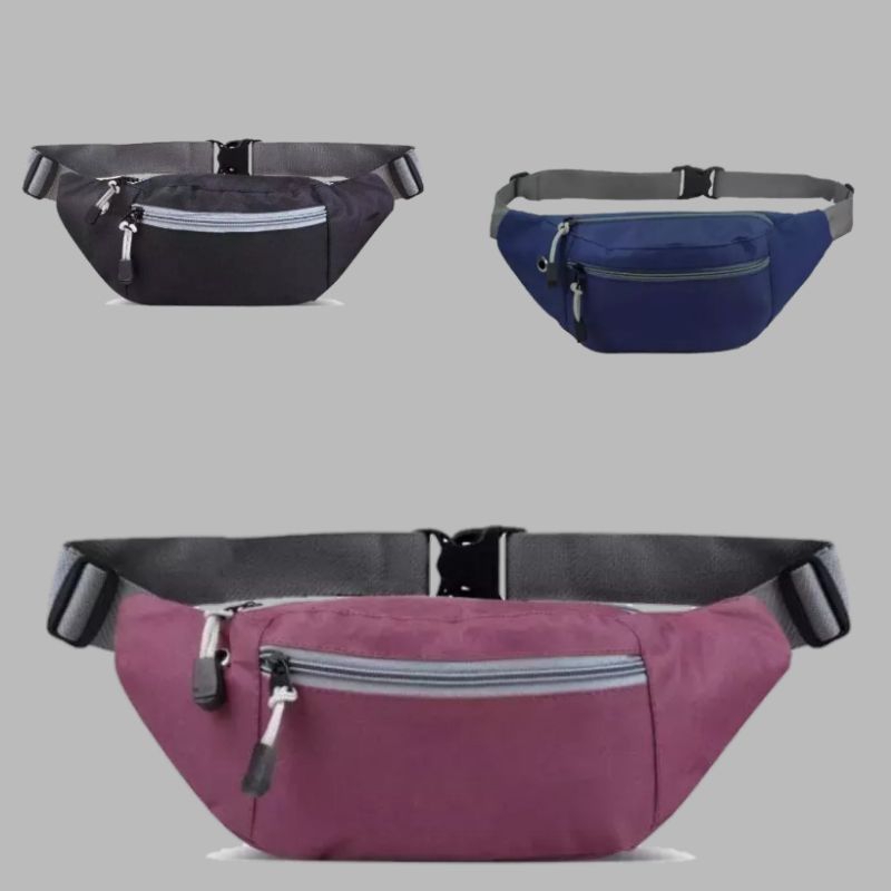 Tas selempang /tas pinggang /waistbag tas pria distro /tas wanita murah