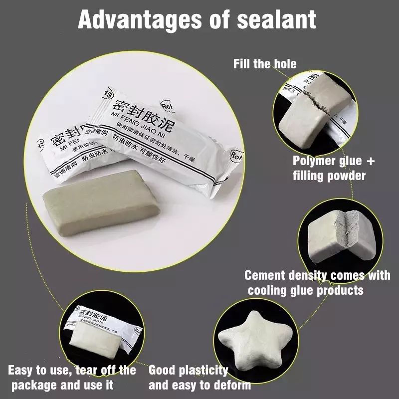 Sealant Dempul Tembok Dinding Instant