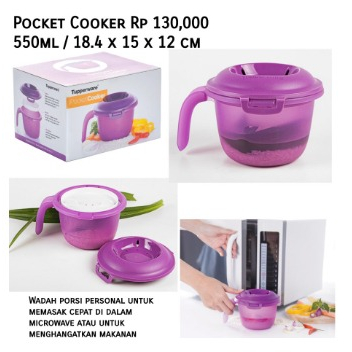 Pocket Cooker 550ml Tupperware