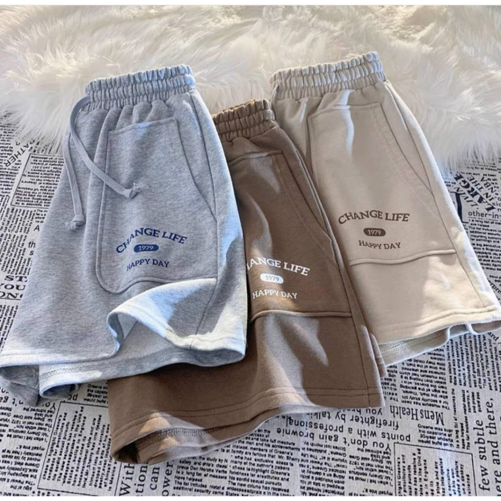 Celana Pendek wanita - CHANGE LIFE Celana Pendek Short Pants Wanita Santai